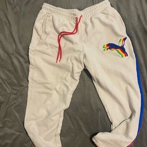 Puma and fashion GEEK) joggers size Xxl